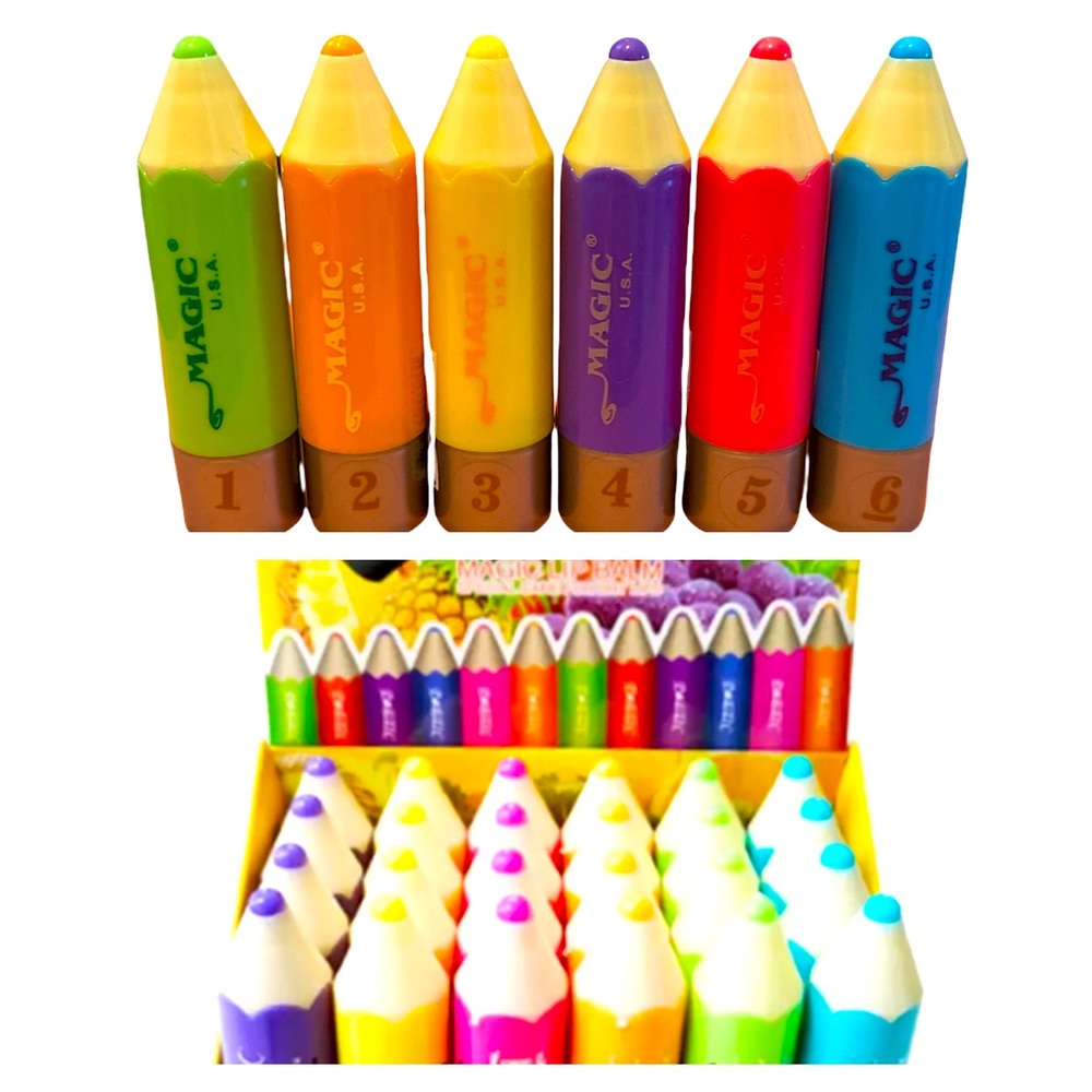 💋3/$15 RESTOCKED💖Dream Crayons- Magic USA: Mood Changing Lip Balm